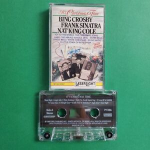 Bing Crosby Frank Sinatra Nat King Cole Christmas Cassette